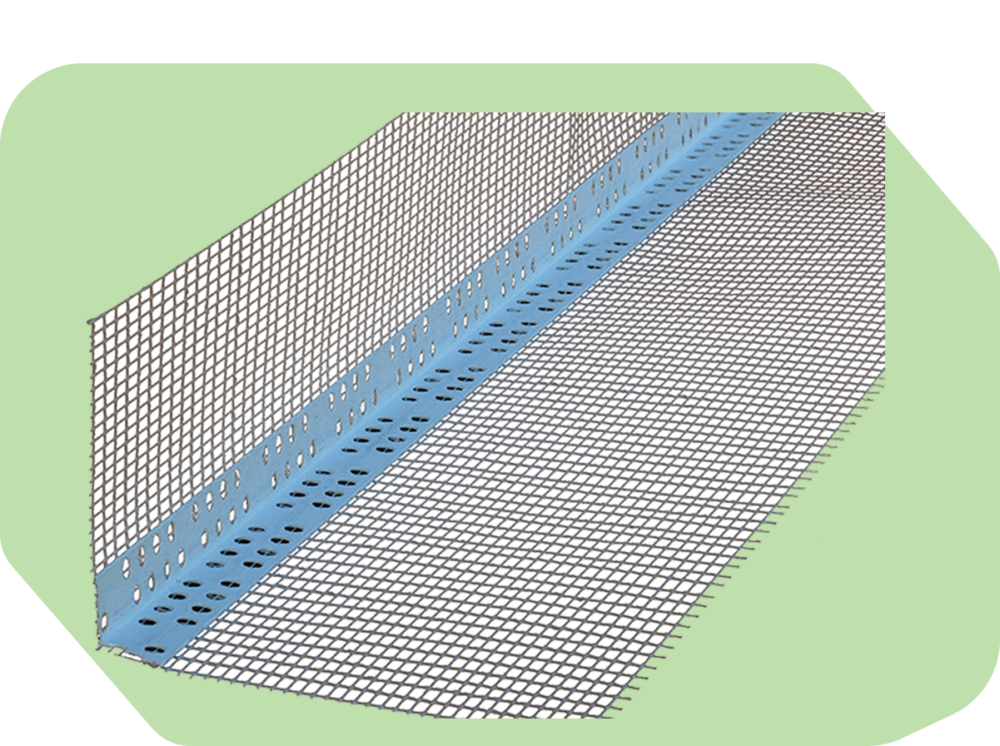 Allse PVC-Kantenschutz mit Glasfasergewebe