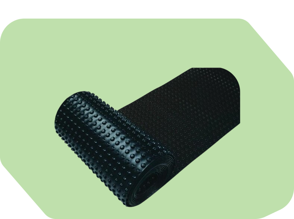 Allse PM20 Hohlraum-Drainagemembranplatten für Böden und Wände